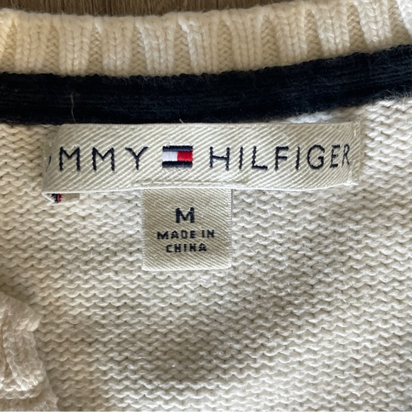 Tommy Hilfiger Long Sleeves Knitted Sweater Size Medium - Picture 8 of 11